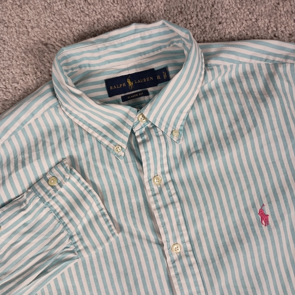 Ralph Lauren Blue Label Other - Ralph Lauren Blue Label Classic Fit XL Men's‎ Long Sleeve Shirt